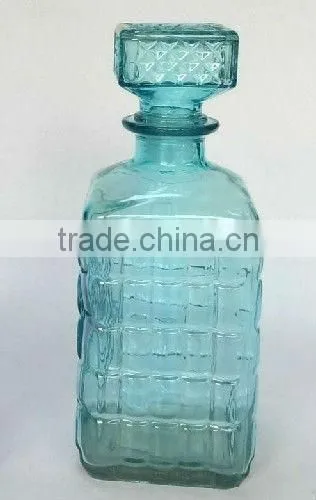 Colored Glass Wine Decanter