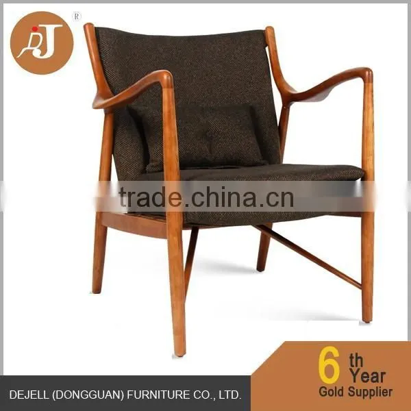 Hotel Lounge Chair / Ash Wood Chair/ Solid Wood Chair