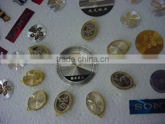 Shinning Crystal Dome Label