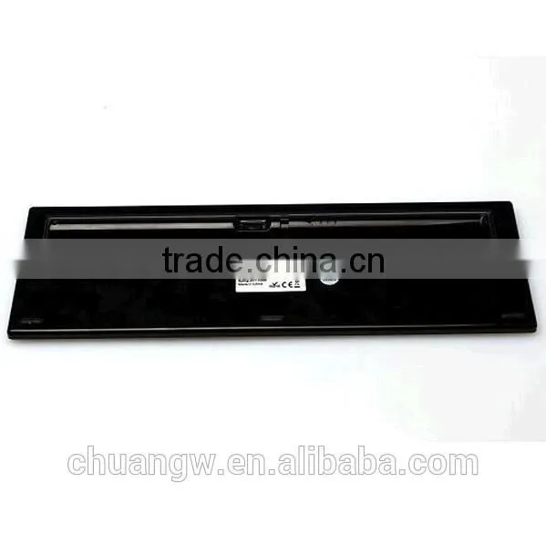 Super-thin BT8 Bluetooth 3.0V Wireless Keyboard With Touchpad for PC Cell Phone IPhone IPad photo-3