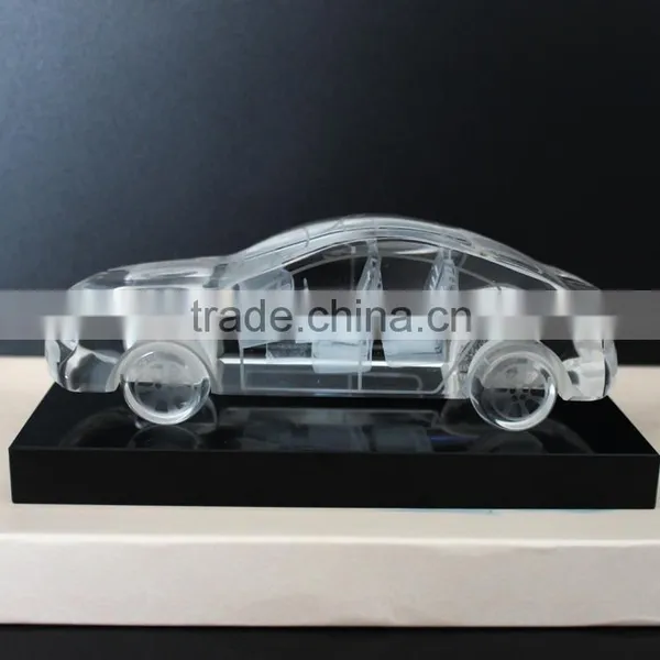 Personalized Crystal Glass Car Model photo-3