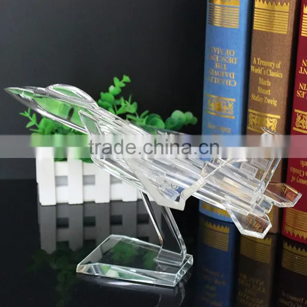 Crystal Glass Aeroplane Themed Gift photo-6