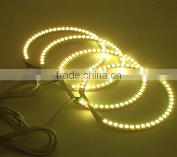 Multi Color RGB LED Angel Eyes Halo Ring Lighting With Remote Control for E Series Rgb Led Angel Eyes Colors photo-4