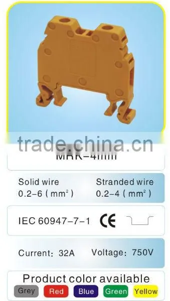 Plastic Screw 4mm 10mm 16mm 35mm Cable Connector Electrical Terminal Block photo-2