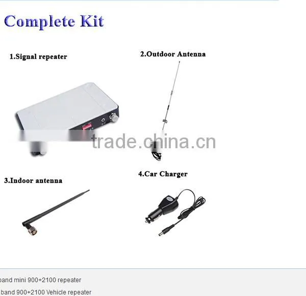 Kingtone New Updated Dual Band 850+1800 Vehicle Signal Repeater Car Booster Quality Choice photo-4