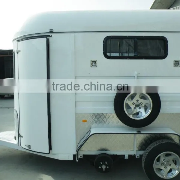 2 Horse Straight Load Float Camping Trailers Horse Trailer photo-2