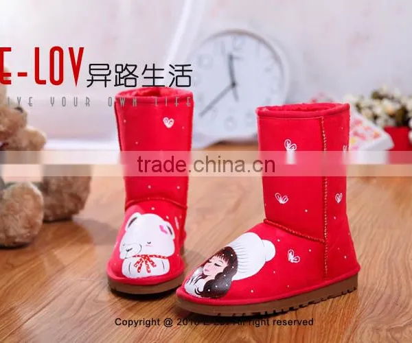 2015 Hot Sales High Quality and Cheap Women Winter High Boots photo-4