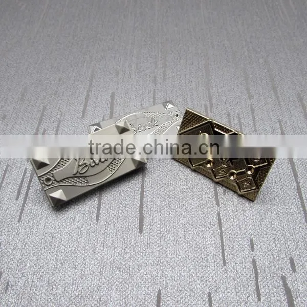 Different Color Handle Metal Plate For Bag photo-2