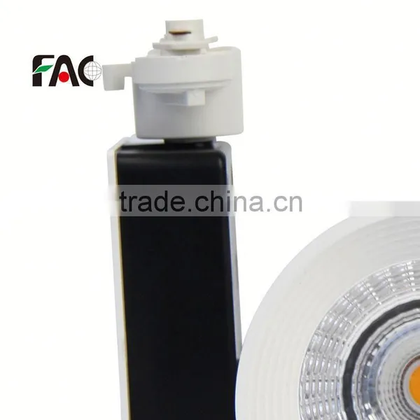 Fixture Cob With White Black Body Finish Cylinder Led Track Lighting photo-3