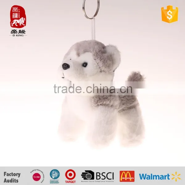 New Home Gift Custom Mini Plush Dog Stuffed Toy Keychain Bulk Supply photo-5