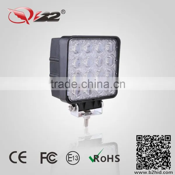 Cars,motorcycles Led Work Light 4x4 Car Accessories 48w Led Lights