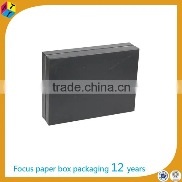 Custom Supplies Black Apparel Packaging Set up Box photo-3