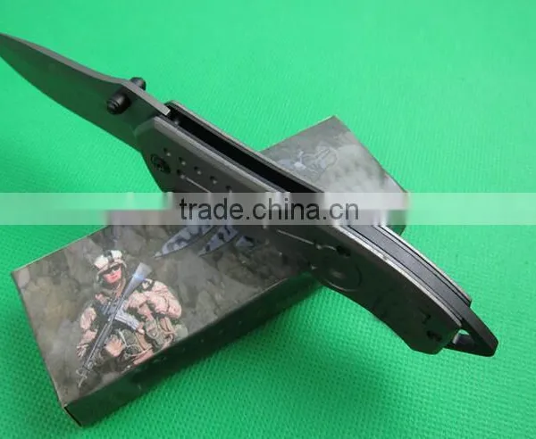 OEM Titanium Surface Folding Knife With 5CR13MOV Blades photo-3