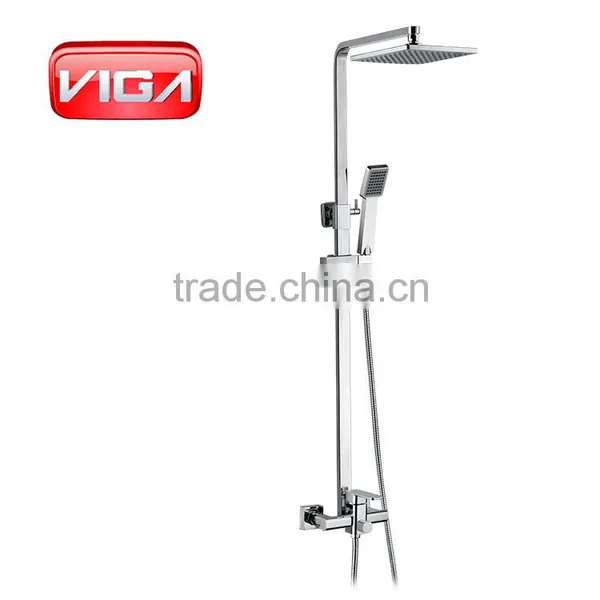 VIGA Good Quality Shower Mixer Single Lever Brass Body Chrome Toilet Shower Mixer photo-3