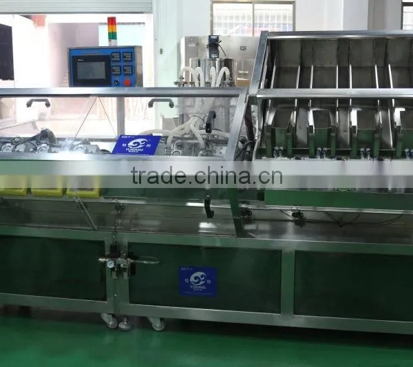 Full-automatic Facial Mask Plastic Bag Filling Sealing Machine photo-4