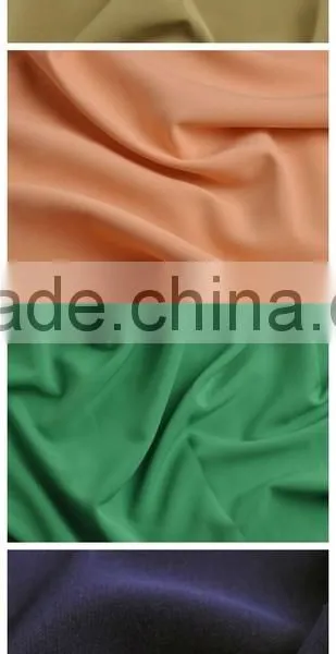 2015 Hot Sale Elastic 100% Poly Pongee Fabric for Uniform and Garments