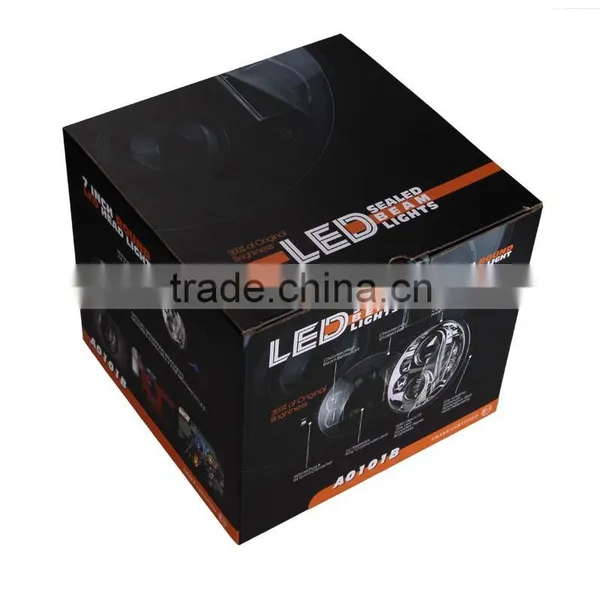 New Arrival!!!7" Round H/L LED Headlight With Braket on Hot Sell photo-2