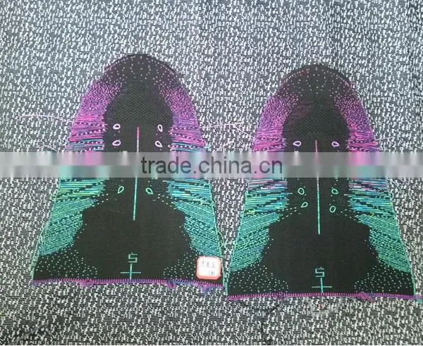 China Shoes Factory Export Sport Flyknit Shoes Cover Vamp Upper photo-3