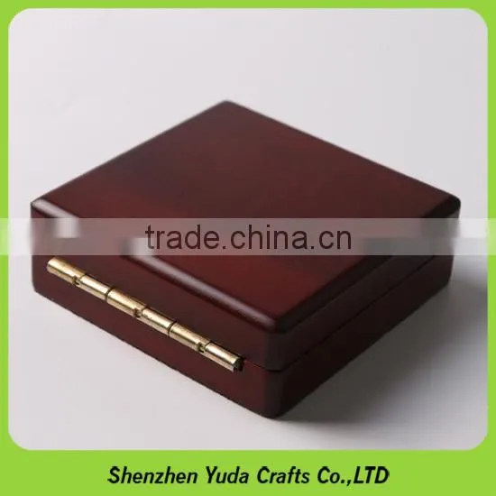 Logo Printing Luxurious Wooden Display Case Custom Small MDF Box photo-6