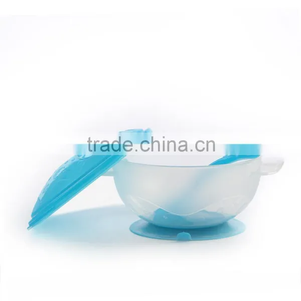 Stay Put Suction Baby Bowl Plate With Sucker Design for Children photo-3