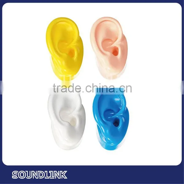Colorful Silicon Ears for Rechargeable Mini Hearing Aid Displaying photo-5