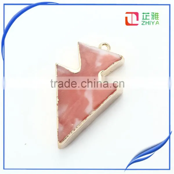 DIY Agate Gemstones Stones Pendant Fashion Jewelry for Women photo-6