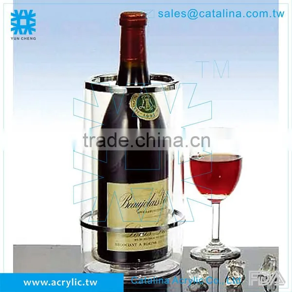Plastic Acrylic Ice Bucket Wine Rack Wine Cooler Ice Bucket photo-5