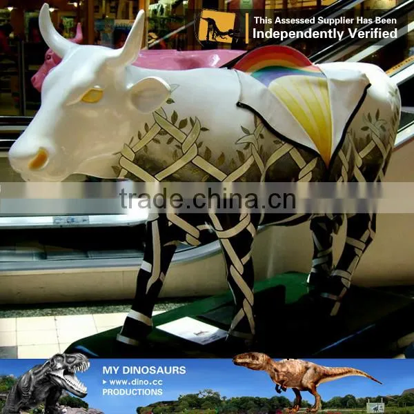 My Dino-C035 Fiberglass Life Size Animal Model Cow photo-6