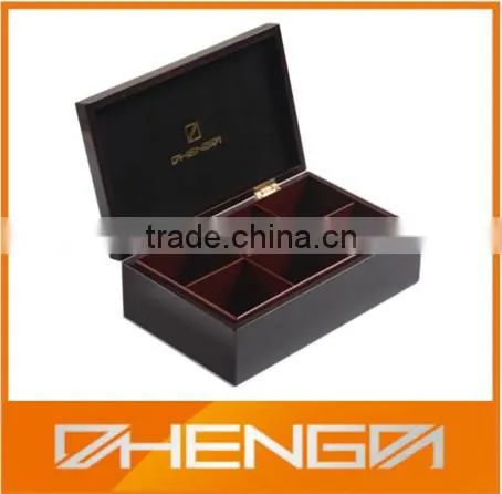 High Quality Factory Customized Personalized Wooden Tea Box photo-4