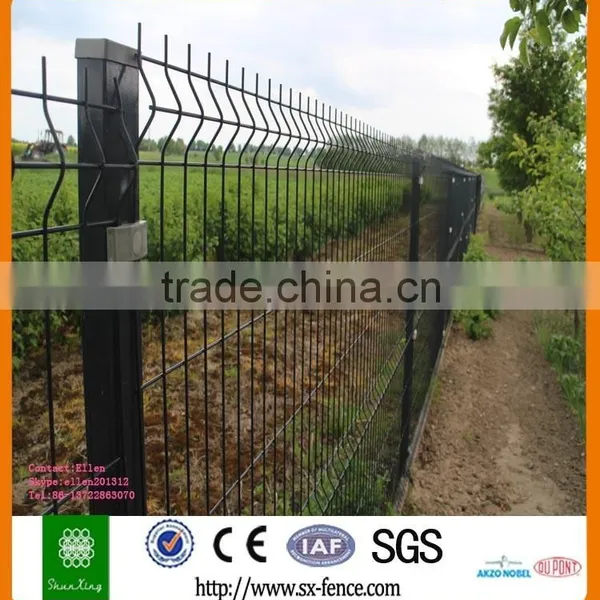 ISO9001 50*200mm Powder Coated Welded Fence Panels photo-4