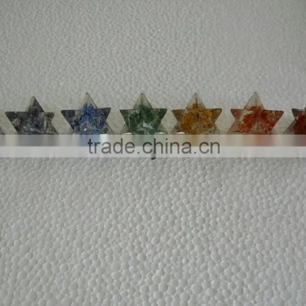 New Design Mix Gemstone Orgone Markaba Star photo-2