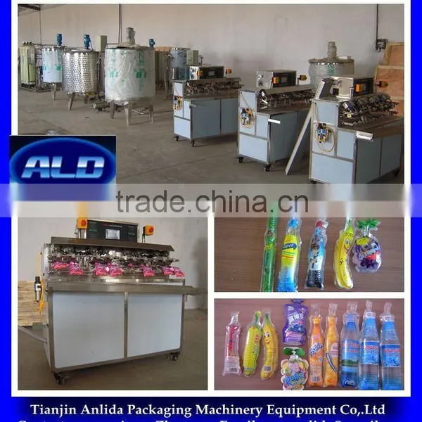 Anlida Fully Automatic Juice Packaging Line for Plastic Bags