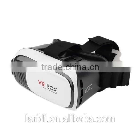 2015 Google Cardboard 2nd Generation VR BOX 2.0 Virtual Reality 3d Glasses for Movies and Games for Smart Phones photo-3