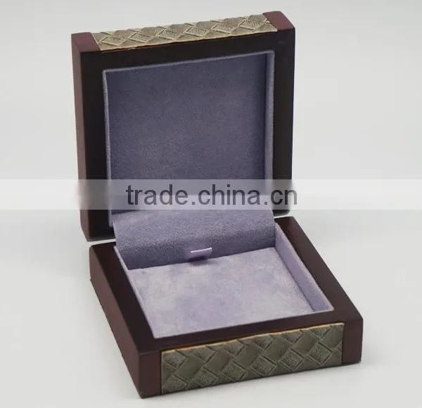 Luxury High Quality Wooden Jewelry Box With Logo Printed photo-5