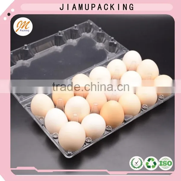 Wholesale 18 Hole PET Plastic Transparent Egg Tray photo-6