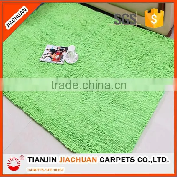 Loop Pile Shag Polyester Chenille Carpet photo-6