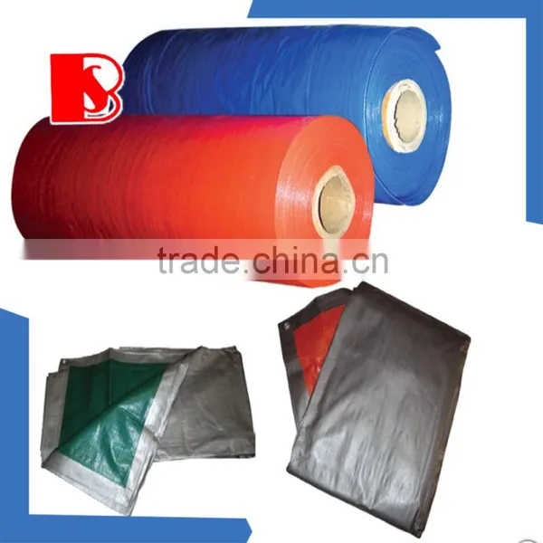 PE Tarpaulin Sheet PE Tent Tarps in Roll Truck Cover Fabric photo-3