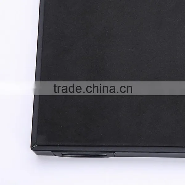 Chinese Factories Wholesale Custom Luxury Leather Necklace Box, Black Beautiful Display Box photo-5
