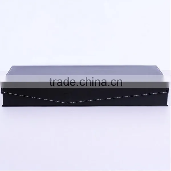 Chinese Factories Wholesale Custom 12 Slot Glasses Boxes, Jewelry Boxes, Leather Black Beautiful Storage Box photo-3