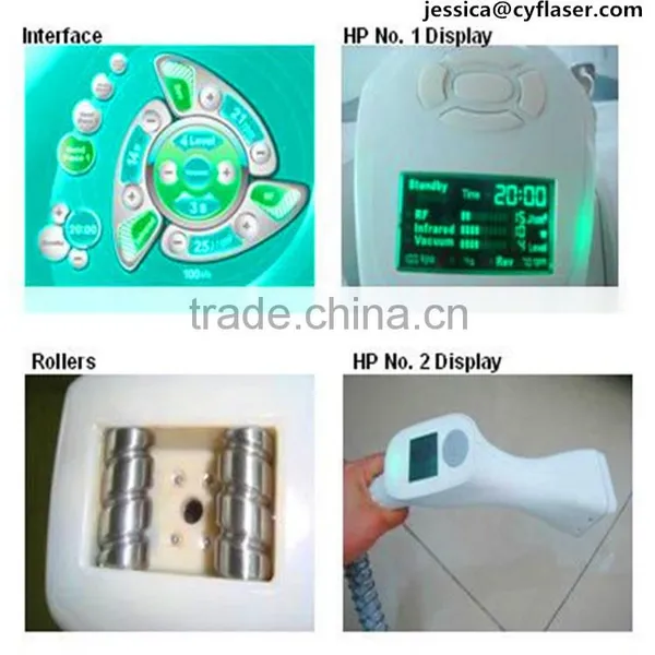 Combines RF, Laser, Vacuum Roller Machine for Body Shaping (V8) photo-5