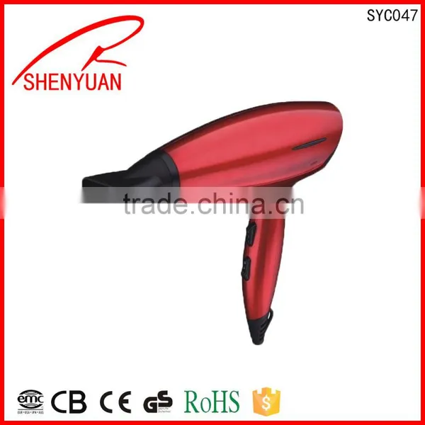 New Product Electric Hair Dryer optional diffuser Over heating protection device