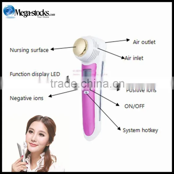 Photons Wholesaler Positive Negative Cold and Warm Ion Vibrational 1MHz Ultrasound Beauty Massager Device photo-4