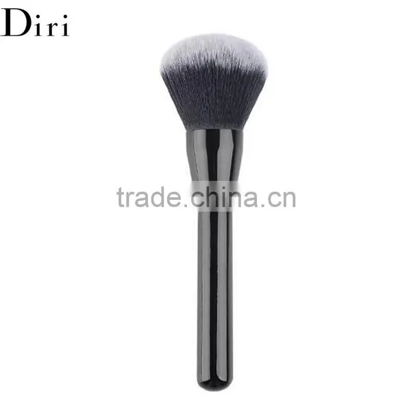 Diri 2colors Hair Shiny Sliver Metal Handle Powder Oval Brush photo-2