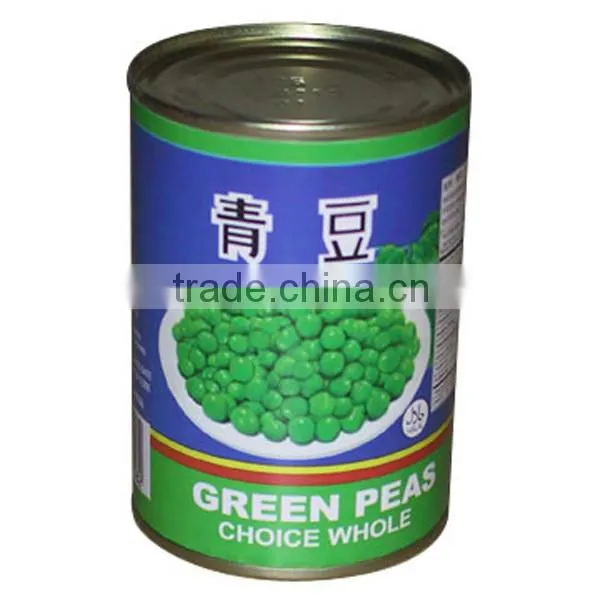 Canned Food Green Peas in Brine