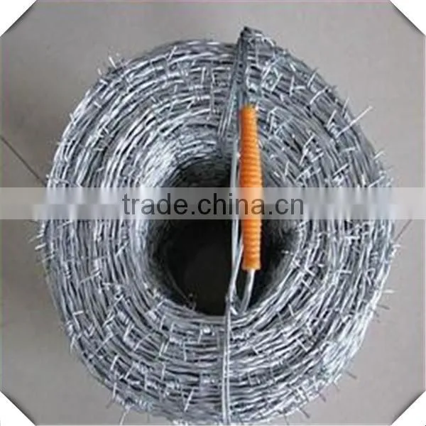 High Quality Cheap Galvanized Barbed Wire / 12mm Barbed Distance Barbed Wire photo-2