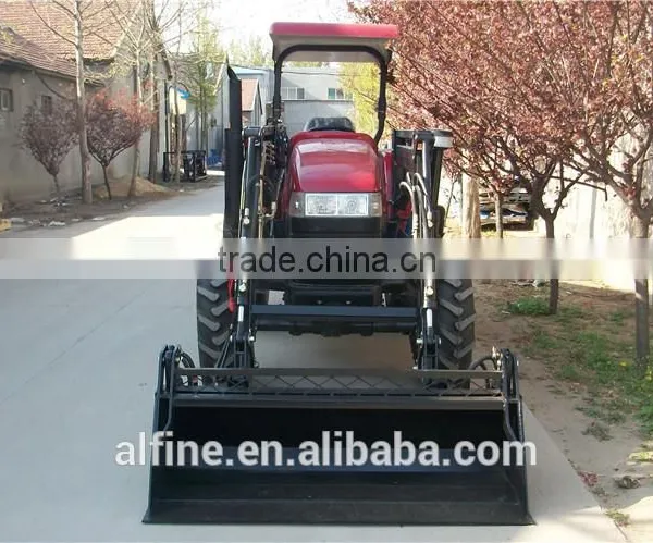 Newest CE Approved High Quality Mini Tractor With Front End Loader and Backhoe photo-2
