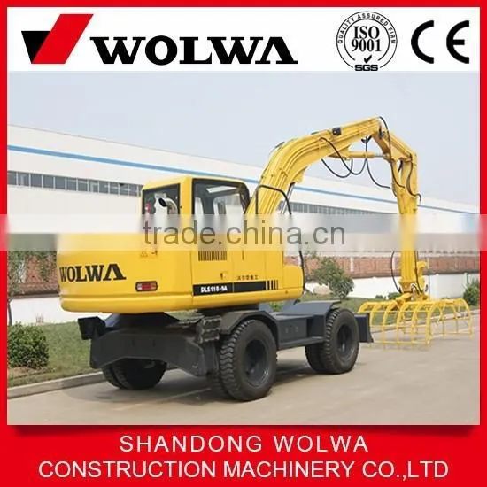 11t Wheeled Hydraulic Stacker Excavators photo-4