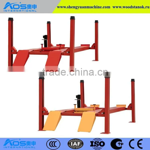 AOS5000 Four Post Car Lift For Wheel Alignment photo-2