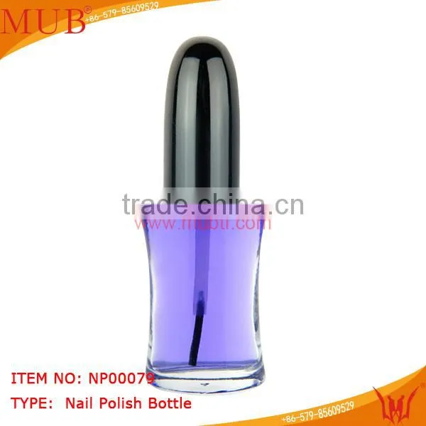 Square Glass Nail Polish Bottle 12ml photo-5