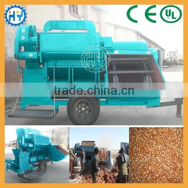 Large Tractor Bean Sorghum Threshing Machine photo-2
